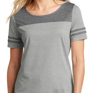 Color block ladies tee